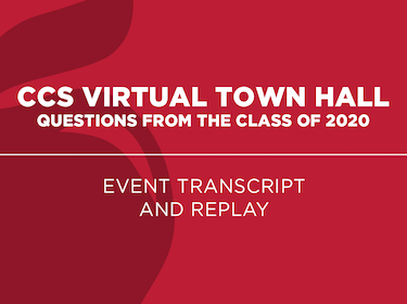 Town Hall transcript and replay